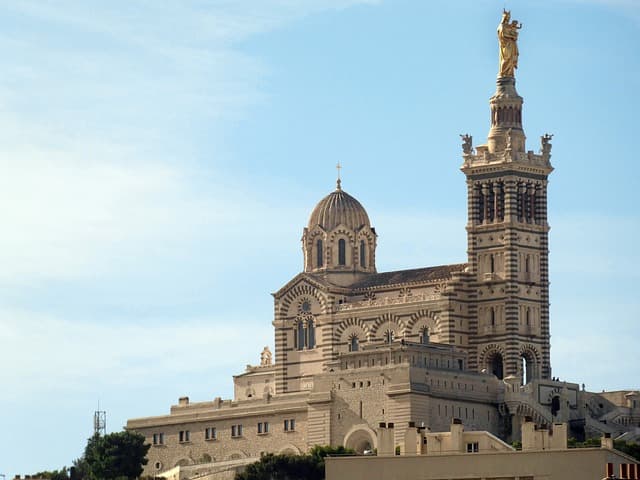 Notre Dame De La Garde Cathedral - Marseille City Of Culture