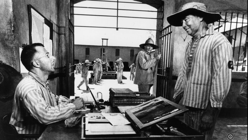 Louis Dega in prison